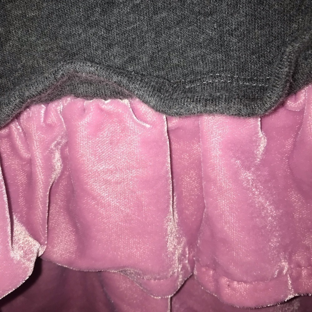 Crewcuts Grey & Pink Velvet Dress - Picture 5 of 16